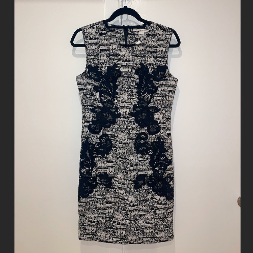 Diane von Furstenberg Printed Knee-Length Dress